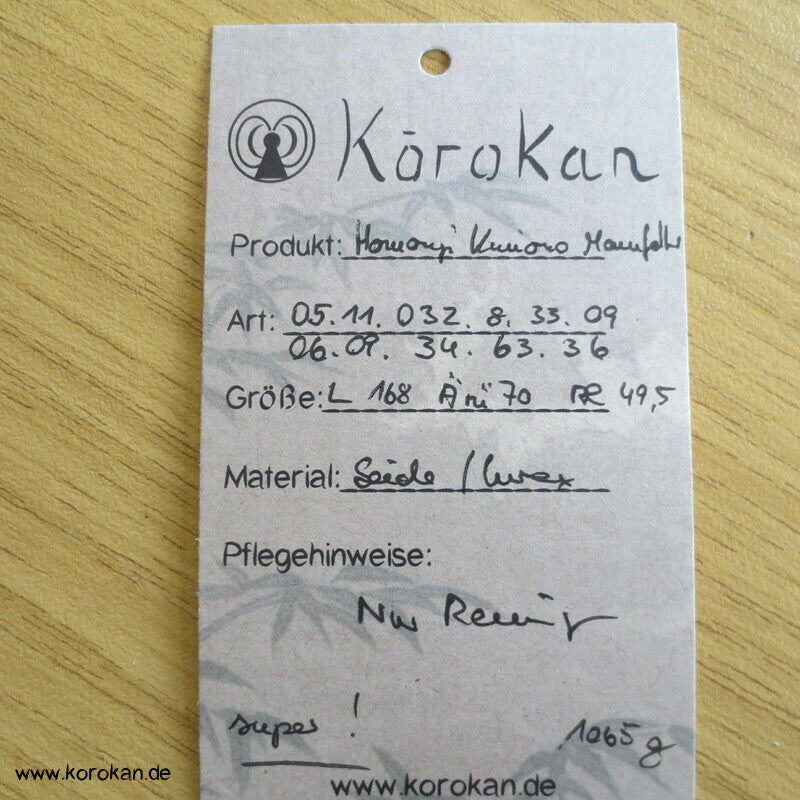 ganze Kimonoherstellung Irotomesode Brokat Kimono
