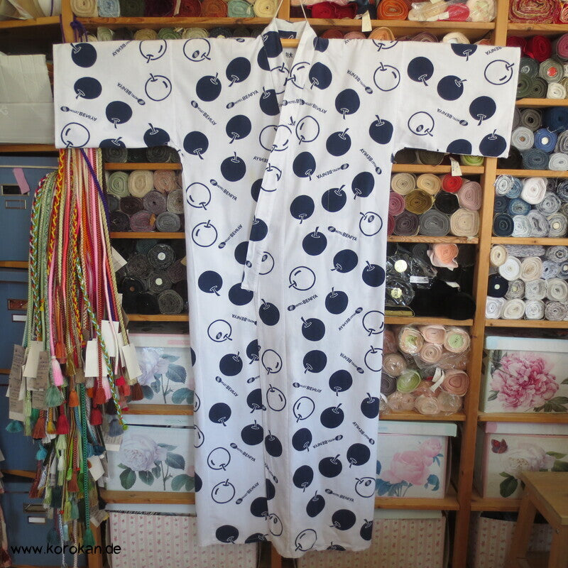 japanischer Hotel Beniya Nemaki Schlaf Baumwoll Kimono