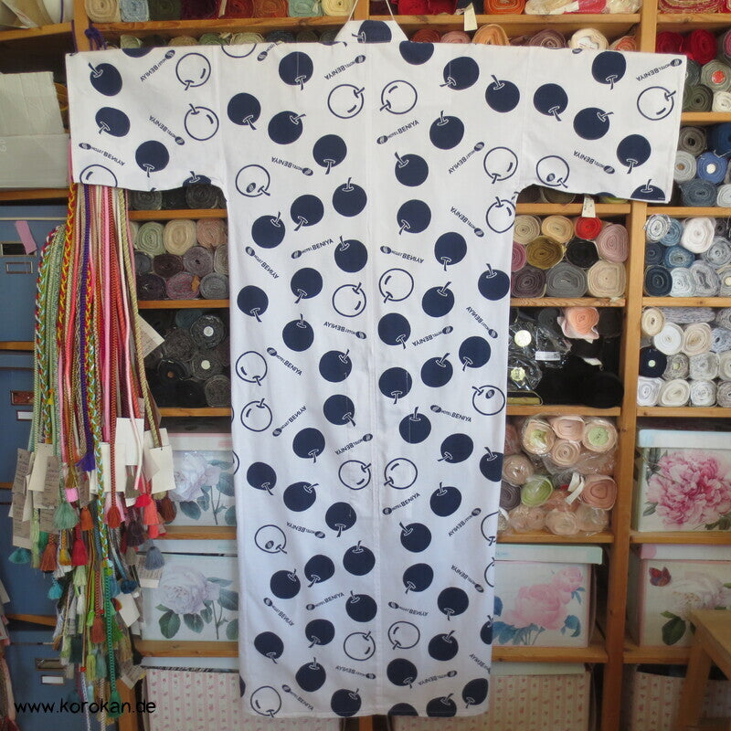 japanischer Hotel Beniya Nemaki Schlaf Baumwoll Kimono