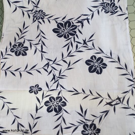 Blüten, Zweige Yukata Kimono Baumwoll Stoff