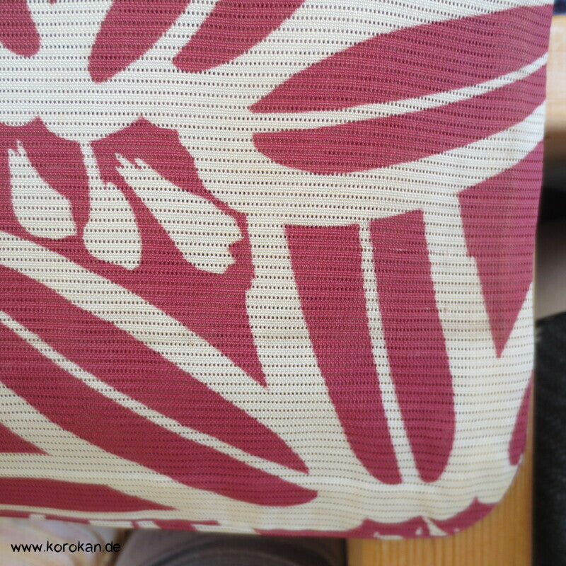 Bambusmuster Hitoe Kimono, Rho Seide