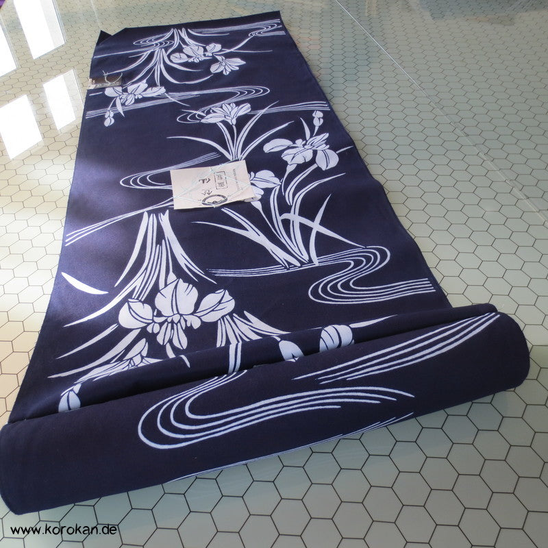 Iris Yukata Kimono Baumwolle
