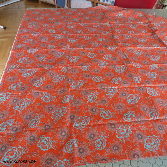 Karakusa Arabesken mit Chrysanthemenblüten Bassetti Baumwollstoff