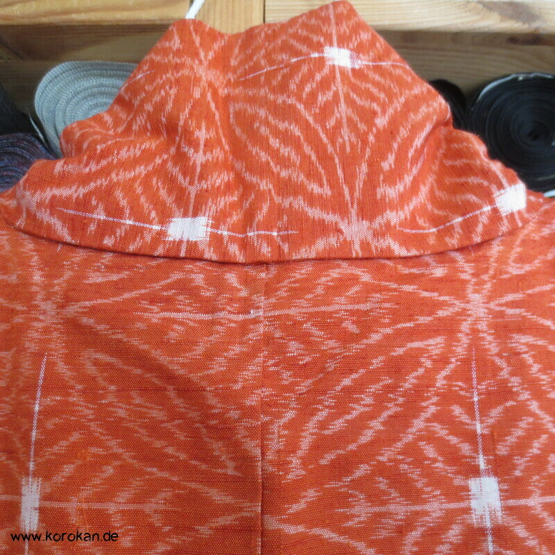 japanischer Shippo Kasuri Tsumugi Seiden Kimono