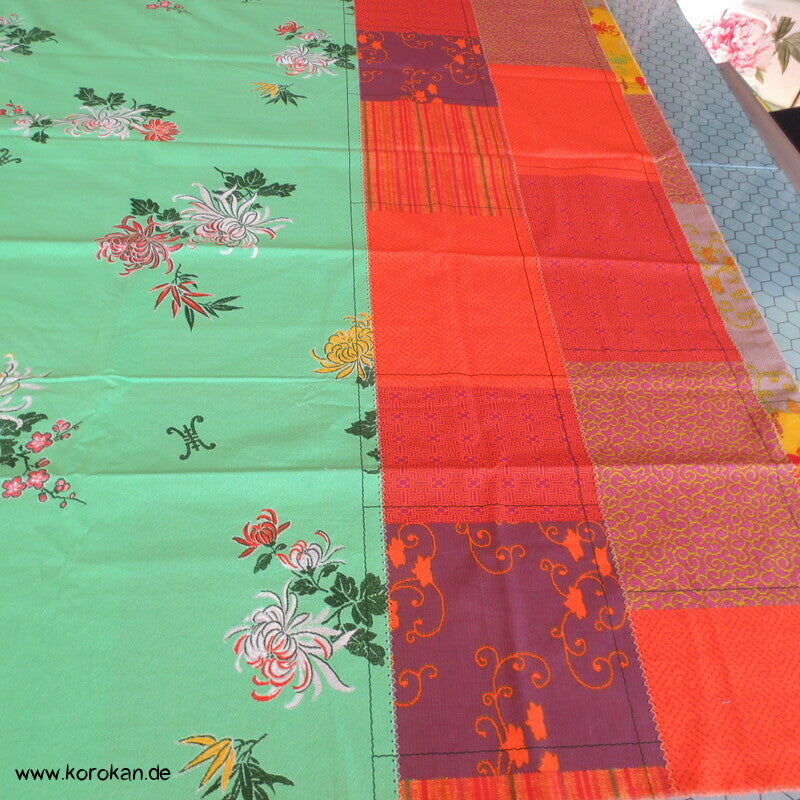 Chrysanthemenblüten Bassetti Baumwollstoff Kiku Patch