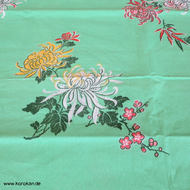 Chrysanthemenblüten Bassetti Baumwollstoff Kiku Patch
