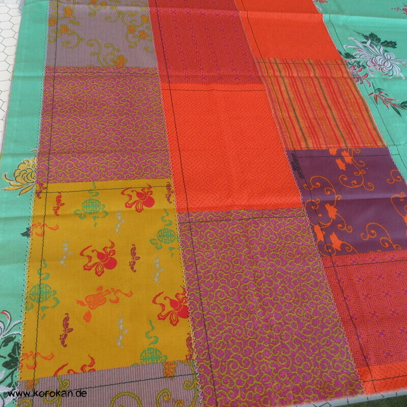 Chrysanthemenblüten Bassetti Baumwollstoff Kiku Patch