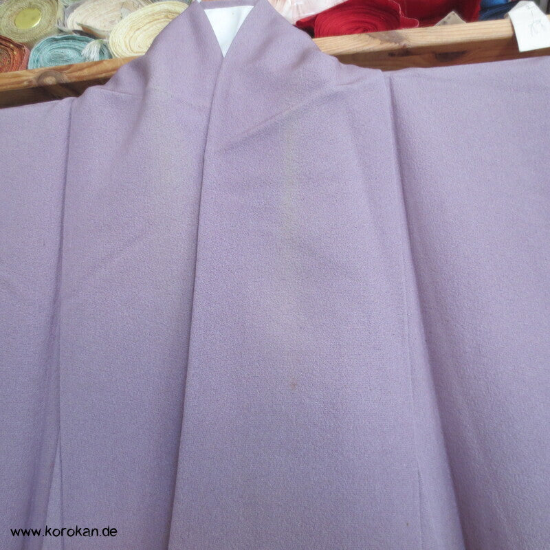 Seidencrepe mit Kiefernadelwirbeln Tsukesage Kimono