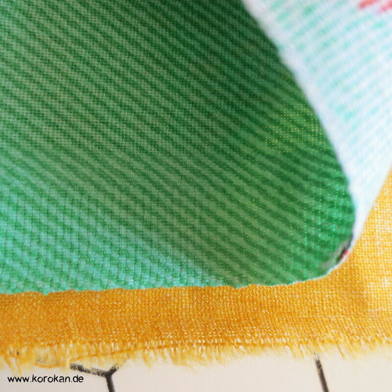 Chrysanthemenblüten Bassetti Baumwollstoff Kiku Patch