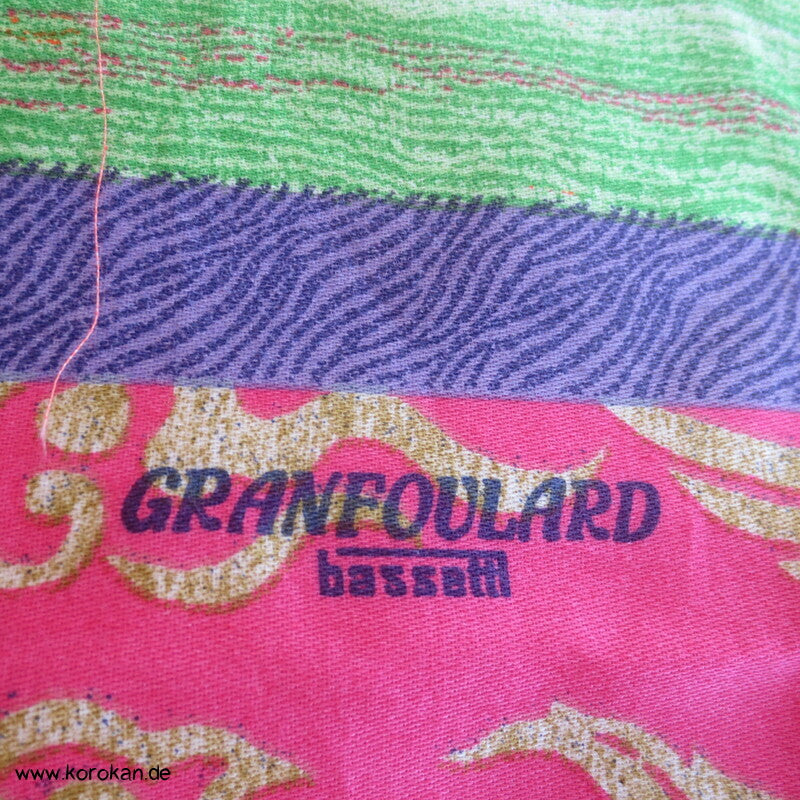 Bassetti granfoulard Baumwollstoff Kiku Streifen