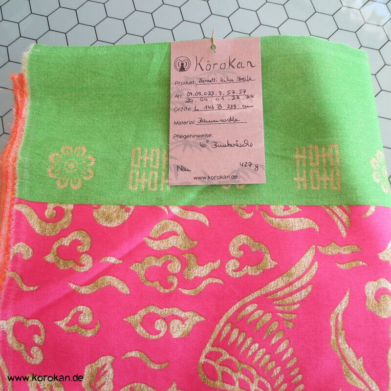 Bassetti granfoulard Baumwollstoff Kiku Streifen