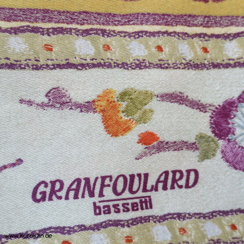 Bassetti granfoulard Baumwollstoff China Streifen