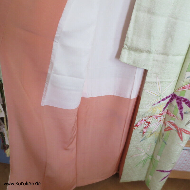 Künstler Furisode, unterschiedlichste Bambusblätter