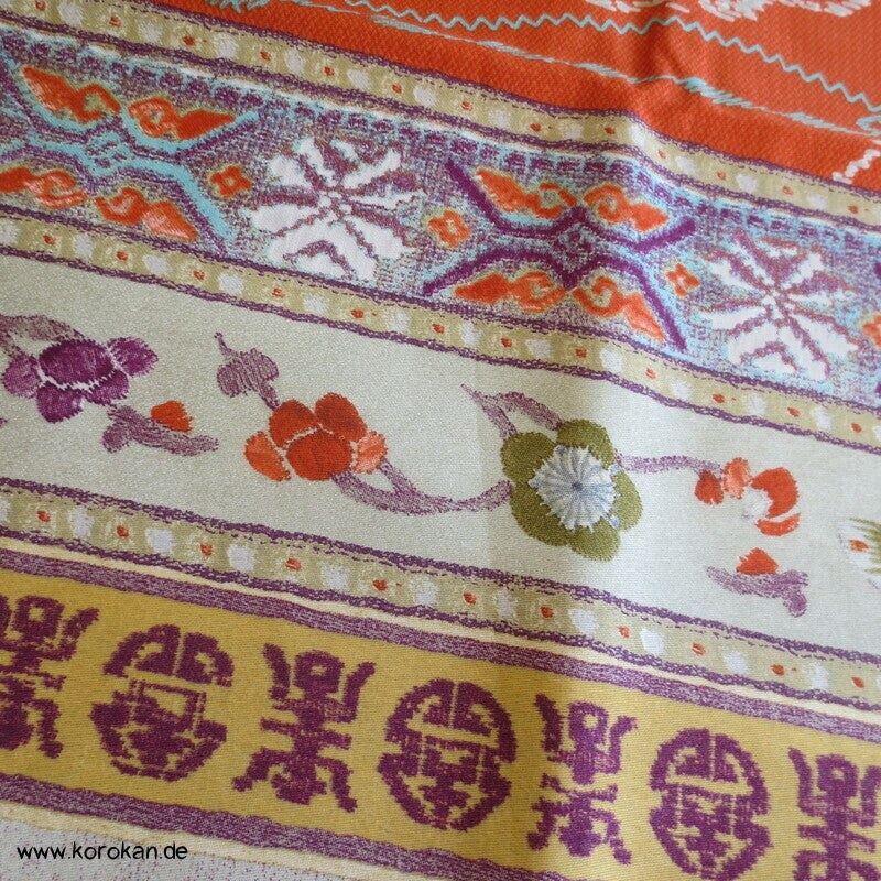 Bassetti granfoulard Baumwollstoff China Streifen