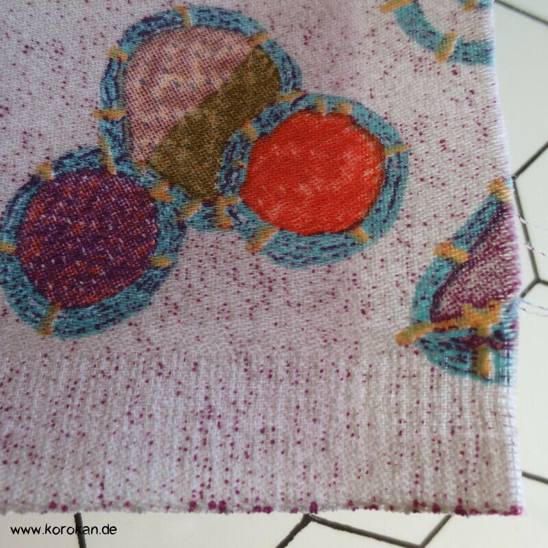 Bassetti granfoulard Baumwollstoff China Streifen