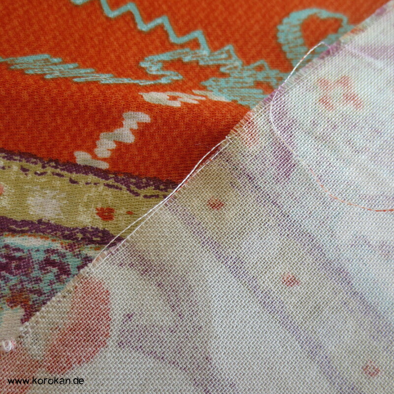 Bassetti granfoulard Baumwollstoff China Streifen