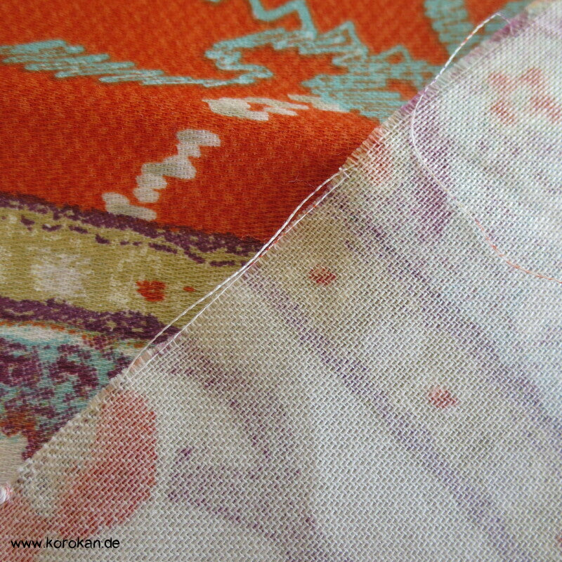 Bassetti granfoulard Baumwollstoff China Streifen