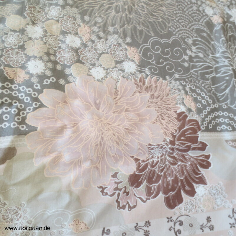 Bassetti granfoulard Baumwollstoff zarte Japan Muster