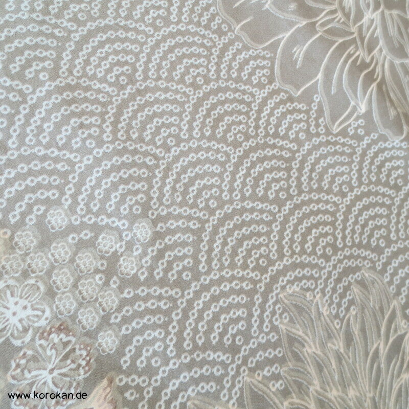 Bassetti granfoulard Baumwollstoff zarte Japan Muster