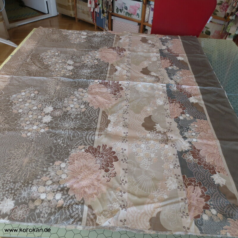 Bassetti granfoulard Baumwollstoff zarte Japan Muster