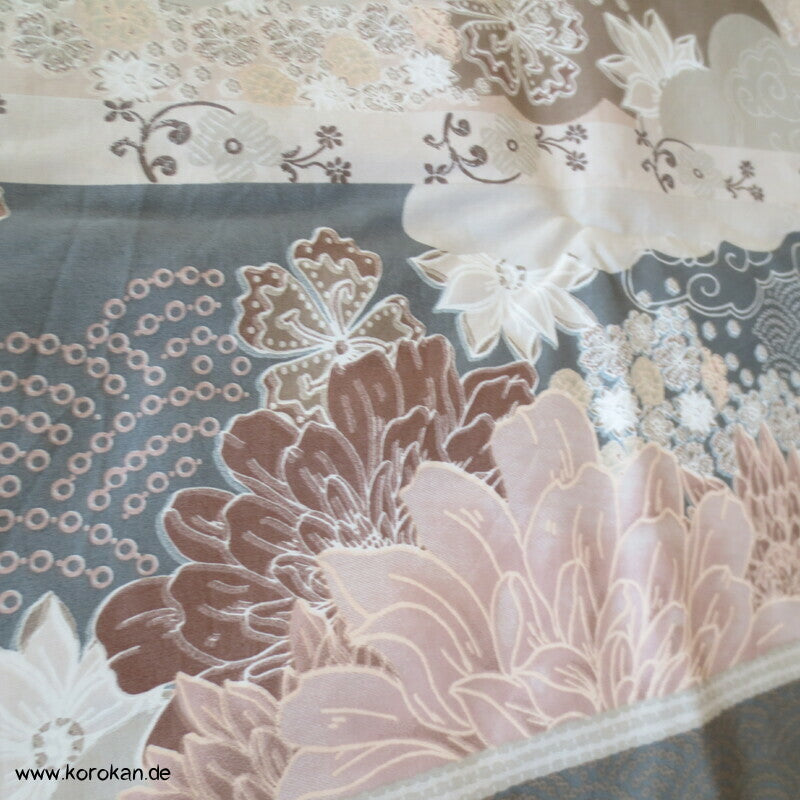 Bassetti granfoulard Baumwollstoff zarte Japan Muster