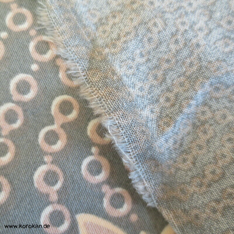 Bassetti granfoulard Baumwollstoff zarte Japan Muster