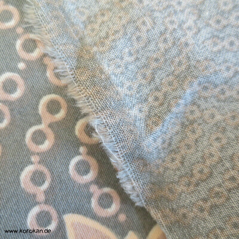 Bassetti granfoulard Baumwollstoff zarte Japan Muster