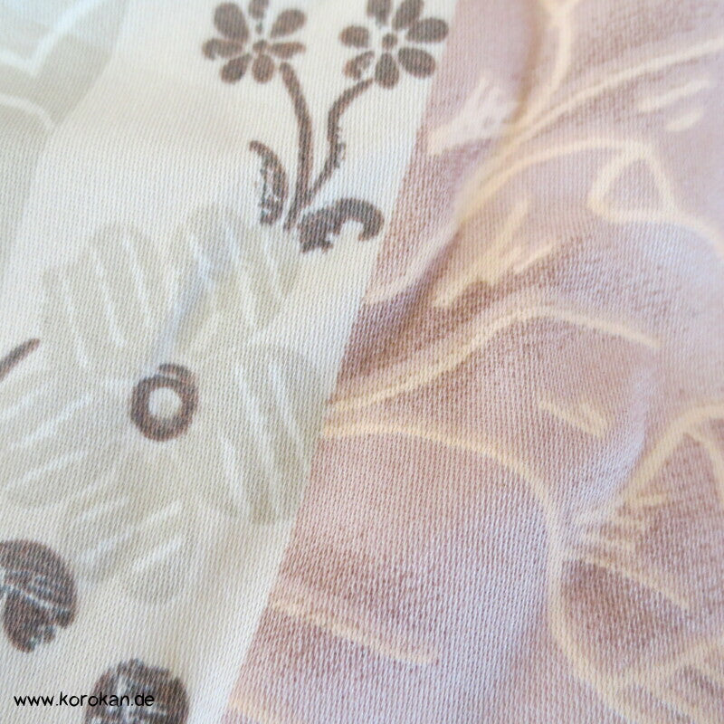 Bassetti granfoulard Baumwollstoff zarte Japan Muster