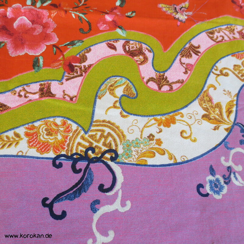 Bassetti granfoulard Baumwollstoff Motiv Han chinesisch