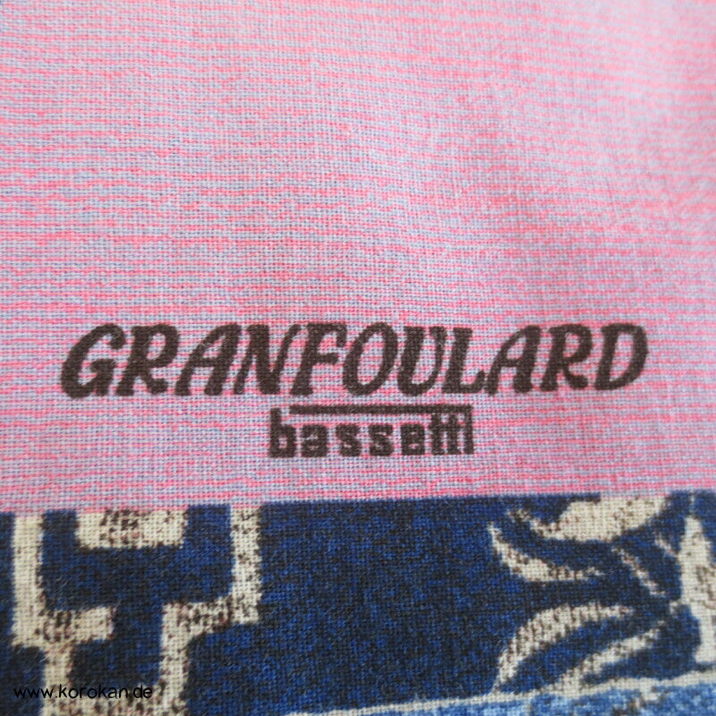 Bassetti granfoulard Baumwollstoff Motiv Han chinesisch