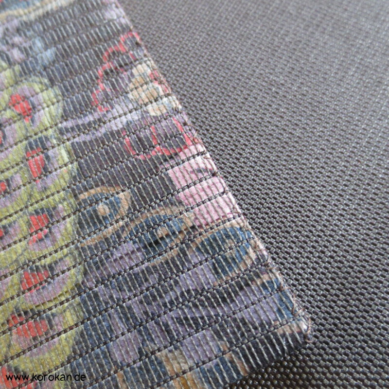 Bingata in gedeckten Farben Sommer Fukuro Obi