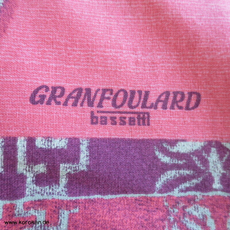 Bassetti granfoulard Baumwollstoff Motiv Han chinesisch groß