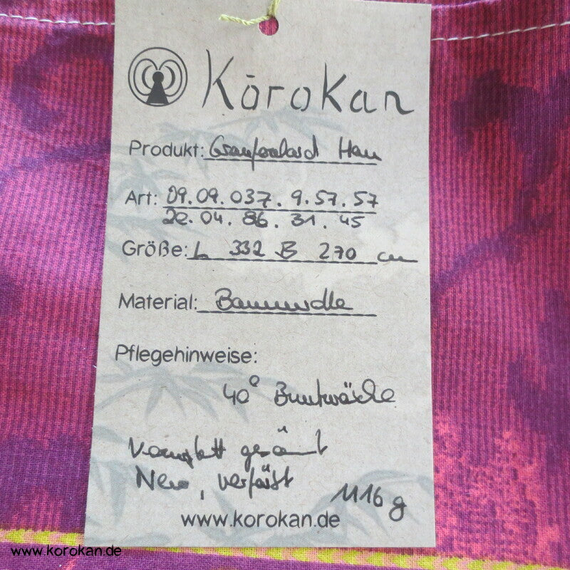 Bassetti granfoulard Baumwollstoff Motiv Han chinesisch groß