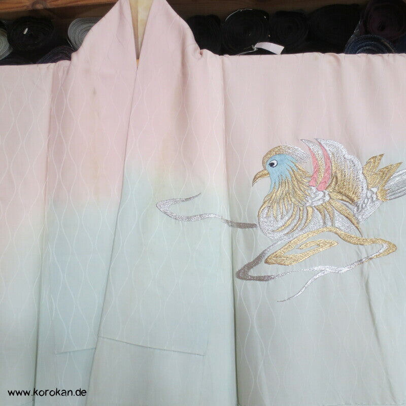 Mandarin Enten Stickerei Furisode