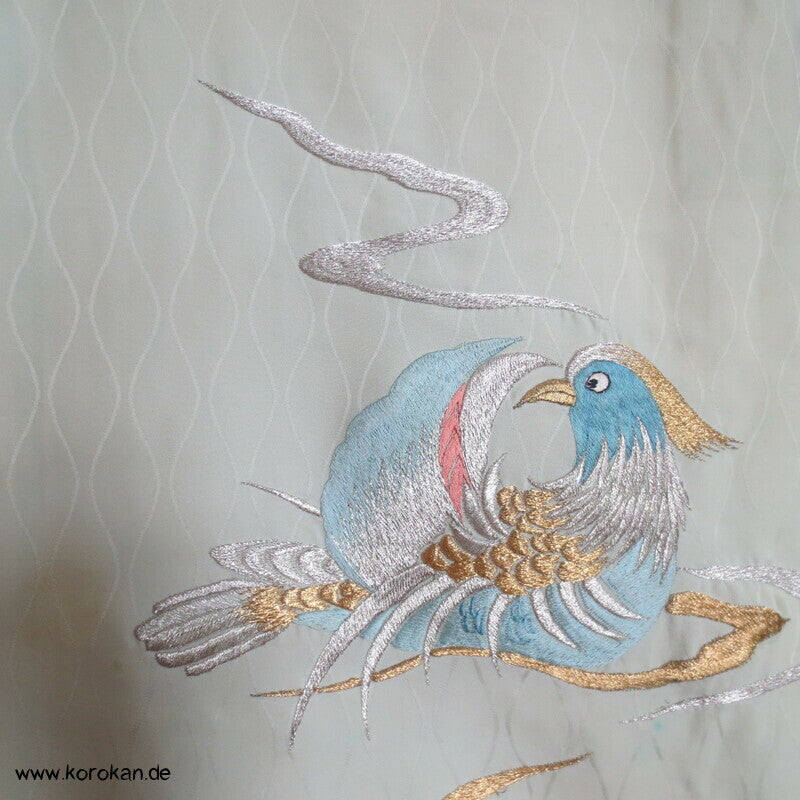 Mandarin Enten Stickerei Furisode