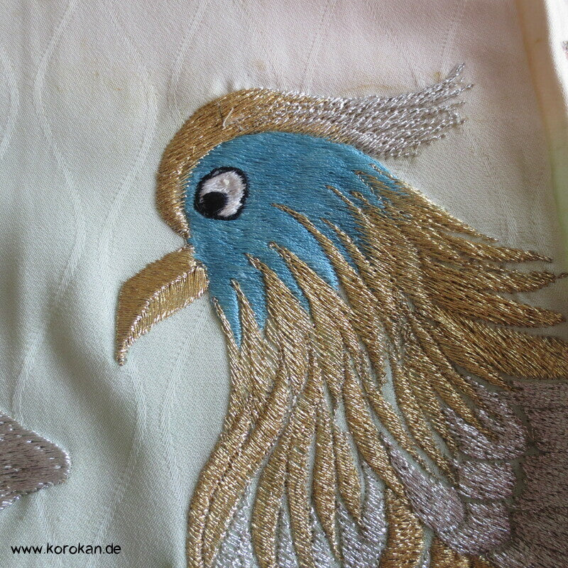 Mandarin Enten Stickerei Furisode