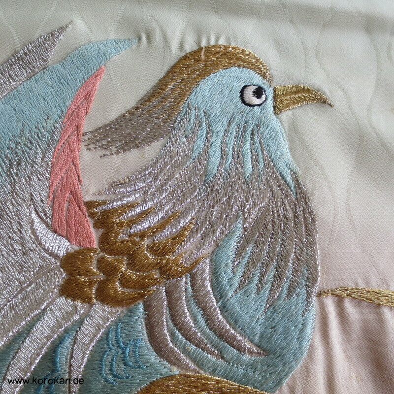 Mandarin Enten Stickerei Furisode