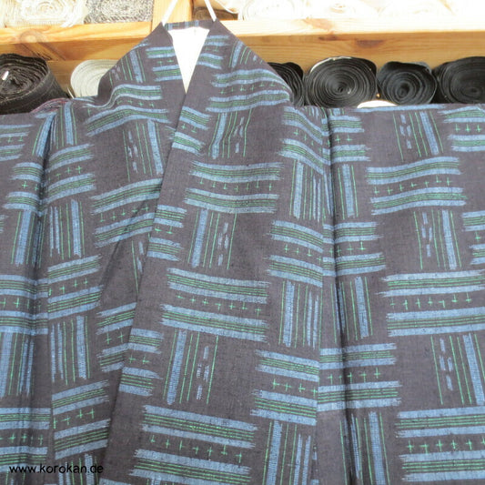 Webmuster Kasuri Tsumugi Kimono