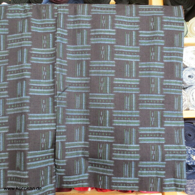Webmuster Kasuri Tsumugi Kimono