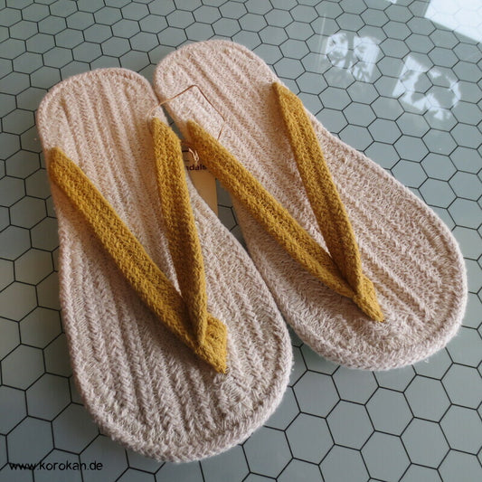 genähte  Baumwollband - Zori - FlipFlops - Muji