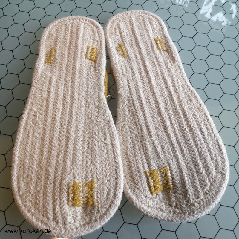 genähte  Baumwollband - Zori - FlipFlops - Muji