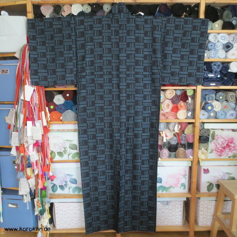 Webmuster Kasuri Tsumugi Kimono