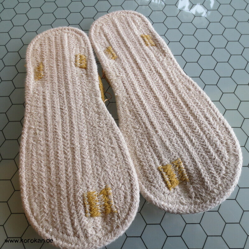 genähte  Baumwollband - Zori - FlipFlops - Muji