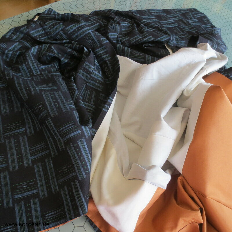 Webmuster Kasuri Tsumugi Kimono