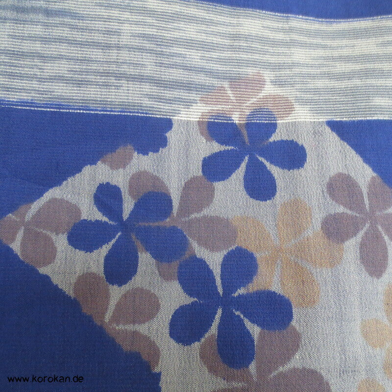 Haori Kimono Jacke Meisen kobaltblau