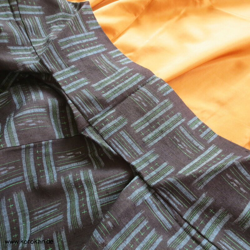 Webmuster Kasuri Tsumugi Kimono