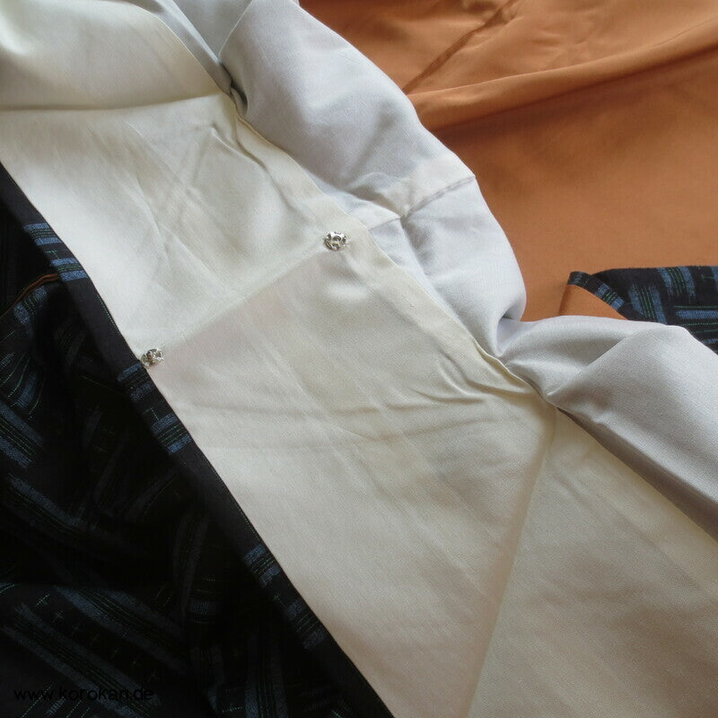 Webmuster Kasuri Tsumugi Kimono