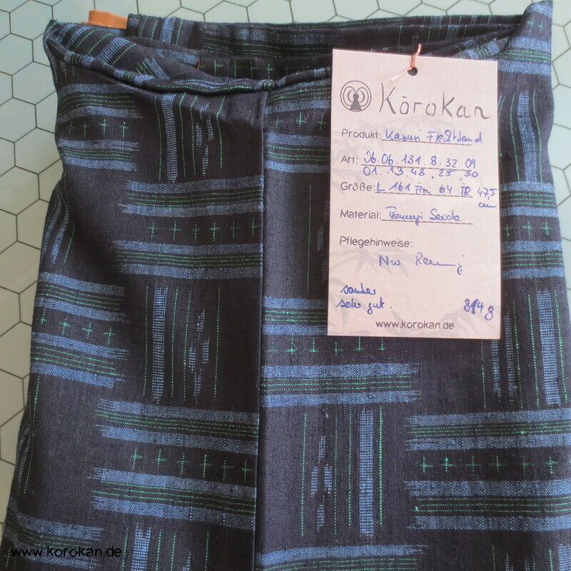 Webmuster Kasuri Tsumugi Kimono
