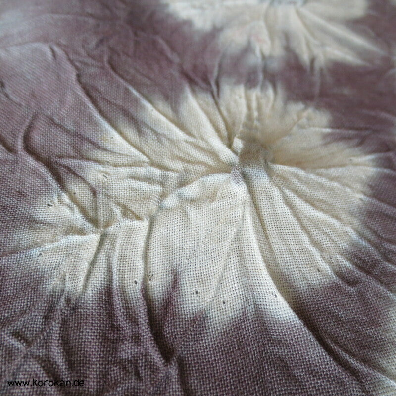 Shibori Baumwoll Kimono Schal, Kinder Sanyaku Obi