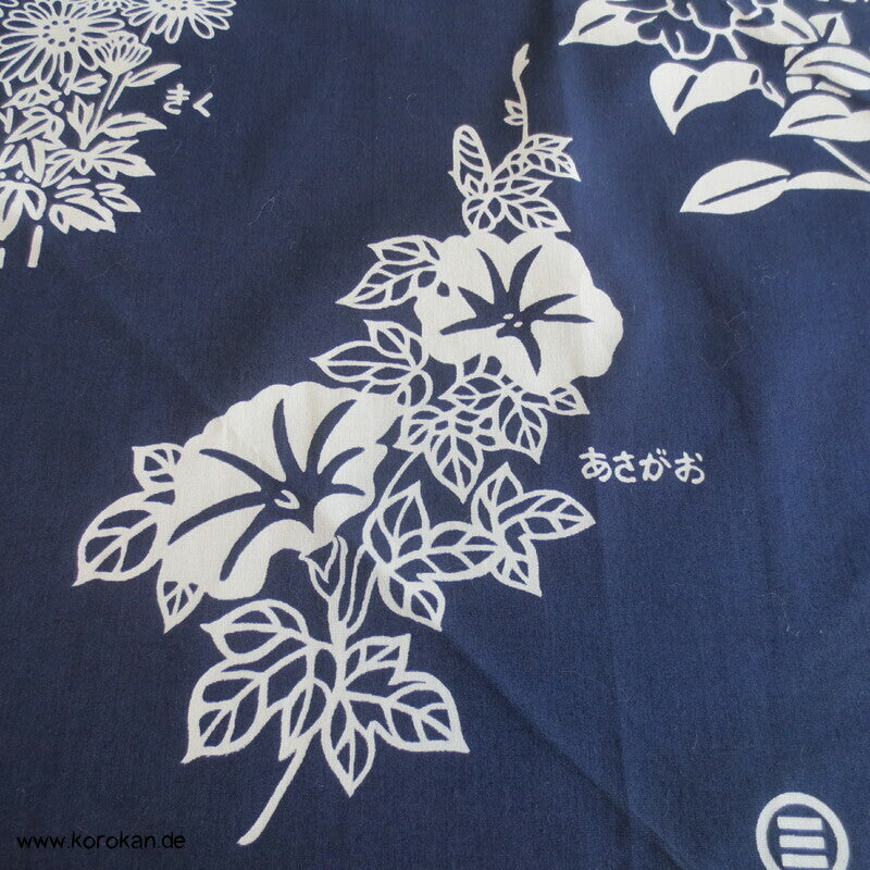 großes Furoshiki Baumwoll Japan Tragetuch, Botanik